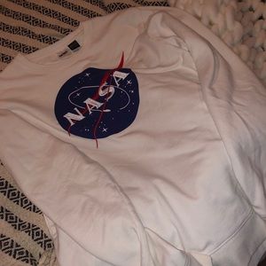 White Nasa Sweatshirt